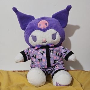 Purple kuromi build a bear with pj's on